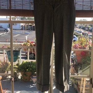 Banana Republic wool houndstooth winter trousers